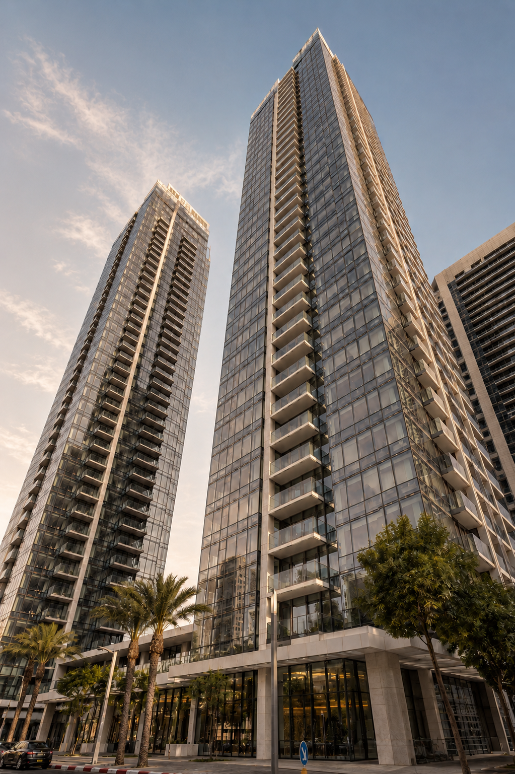 Tours residentielles contemporaines en Israel